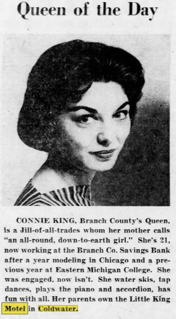 Little King Motel - Jul 09 1958 Article (newer photo)
